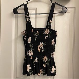 Floral tank top